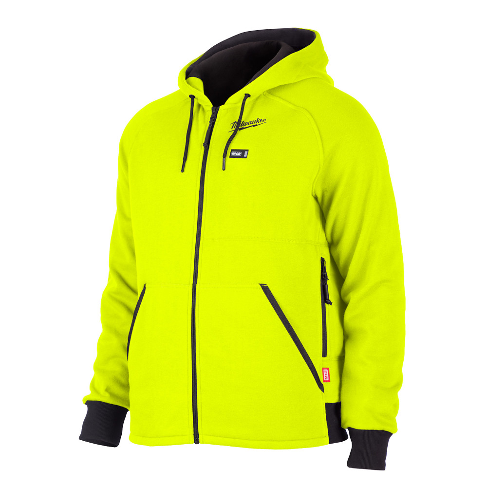 Milwaukee M12 Heated Hoodie Hi-Vis 2X (Bare Tool)