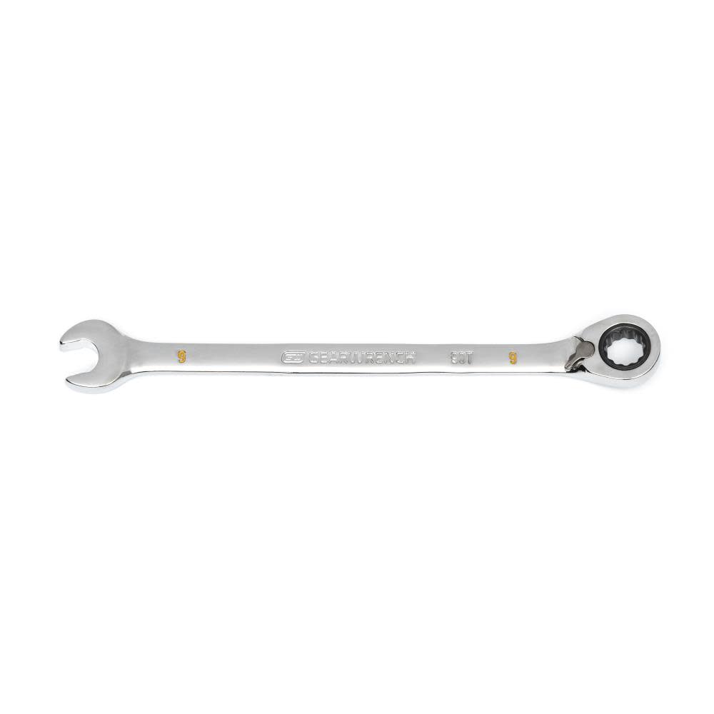 GEARWRENCH Ratcheting Wrench 9mm 90 Tooth 12 Point Reversible