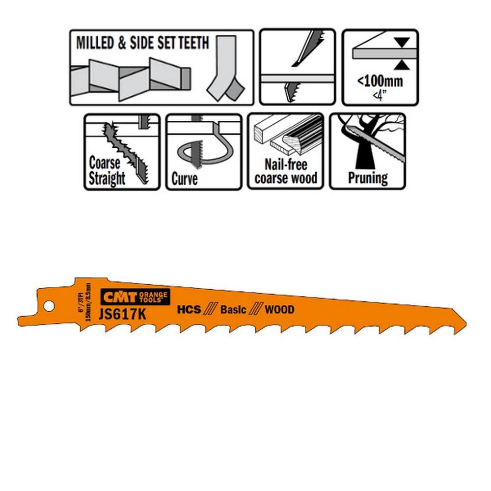 

CMT Bi Metal Recip Blade