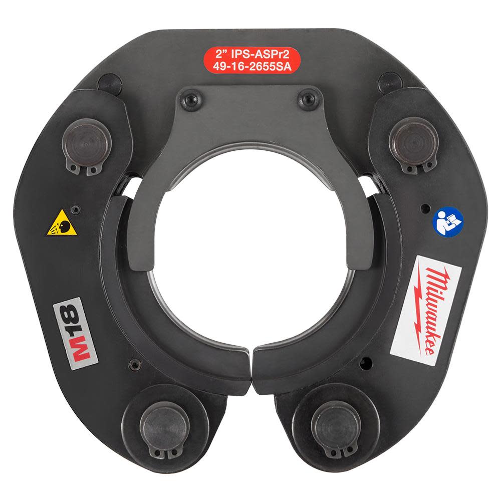 

Milwaukee 2 IPS-ASP Press Ring for M18 FORCE LOGIC Long Throw Press Tool