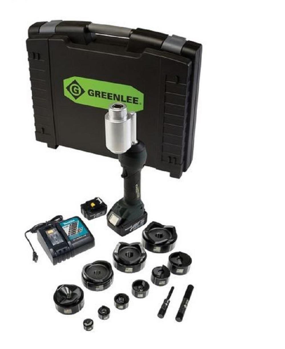 

Greenlee Intellipunch 11 Ton Hydraulic Knockout Slug Buster Set SB 1/2-In to 4-In