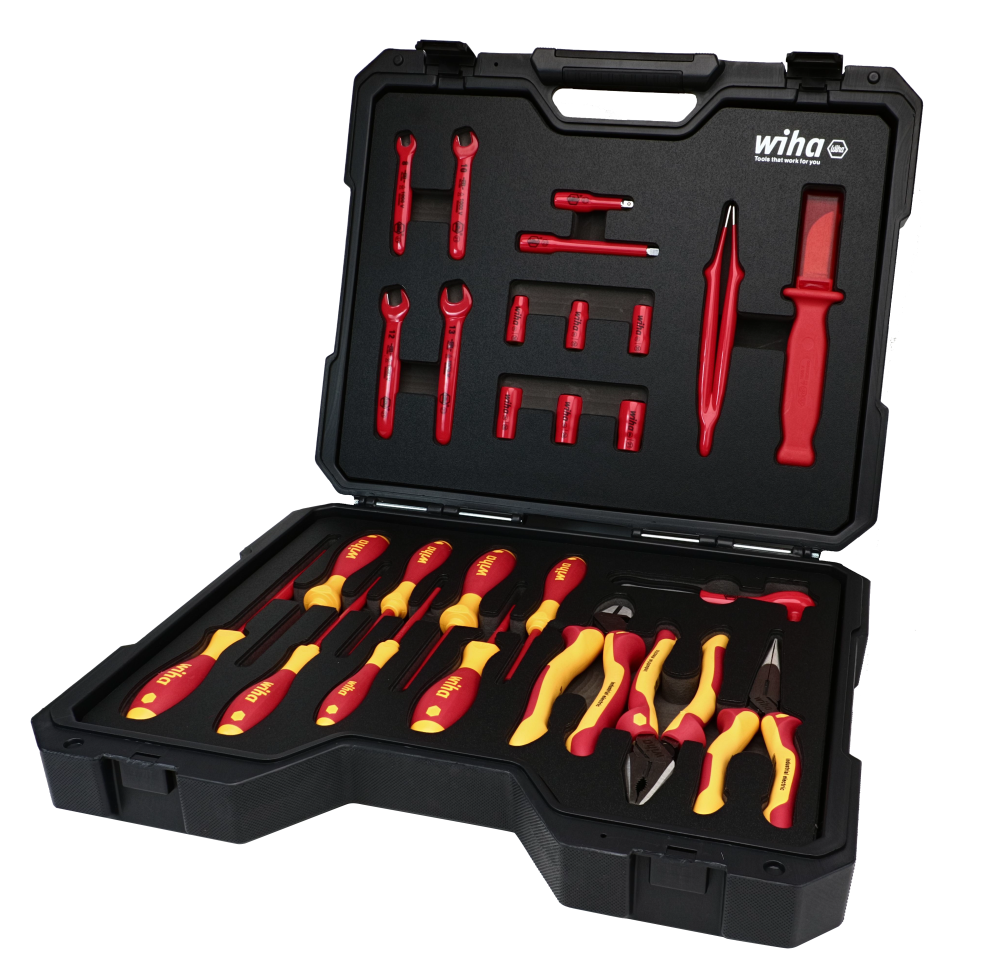 

Wiha Insulated Hybrid & EV Essentials Tool Kit 26pc