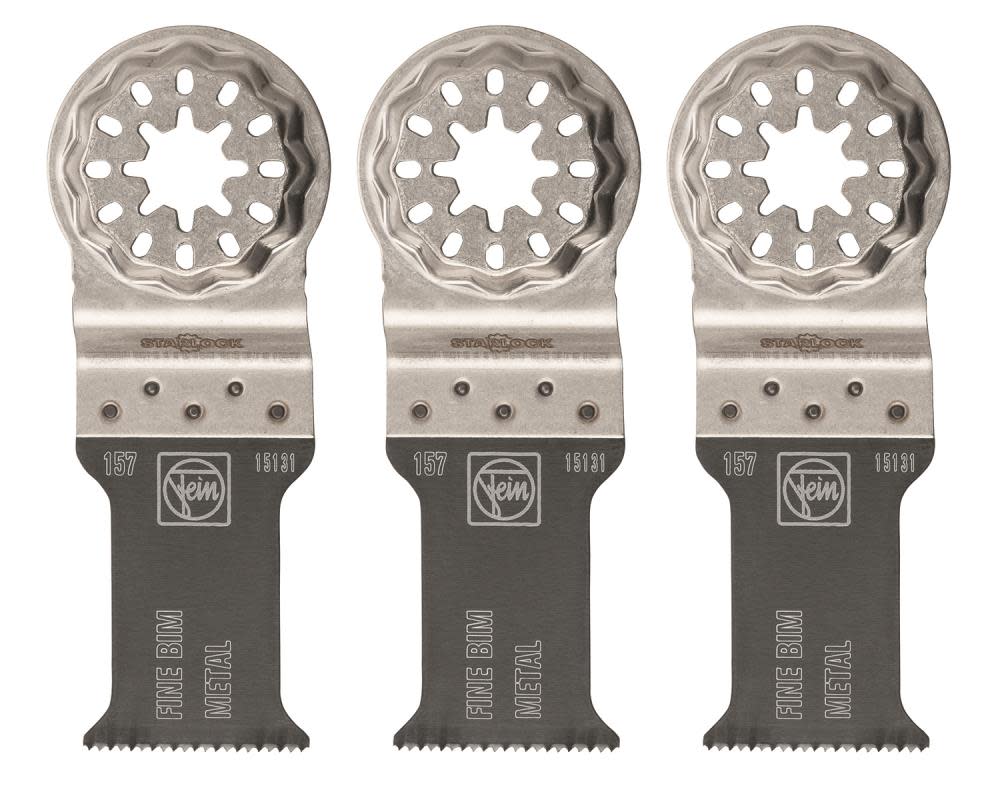 

Fein StarLock E-Cut 157 Fine Saw Blade with Bi Metal Fine Teeth