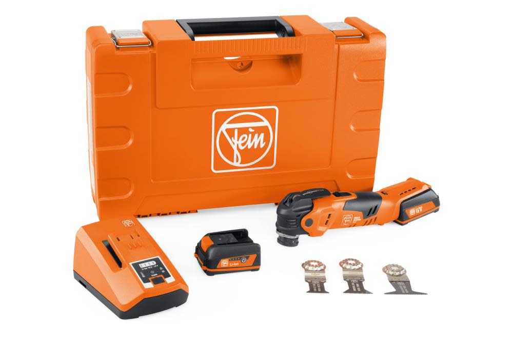 

Fein Multimaster Oscillating Multi Tool 12V AMM 300 PLUS Starter Kit