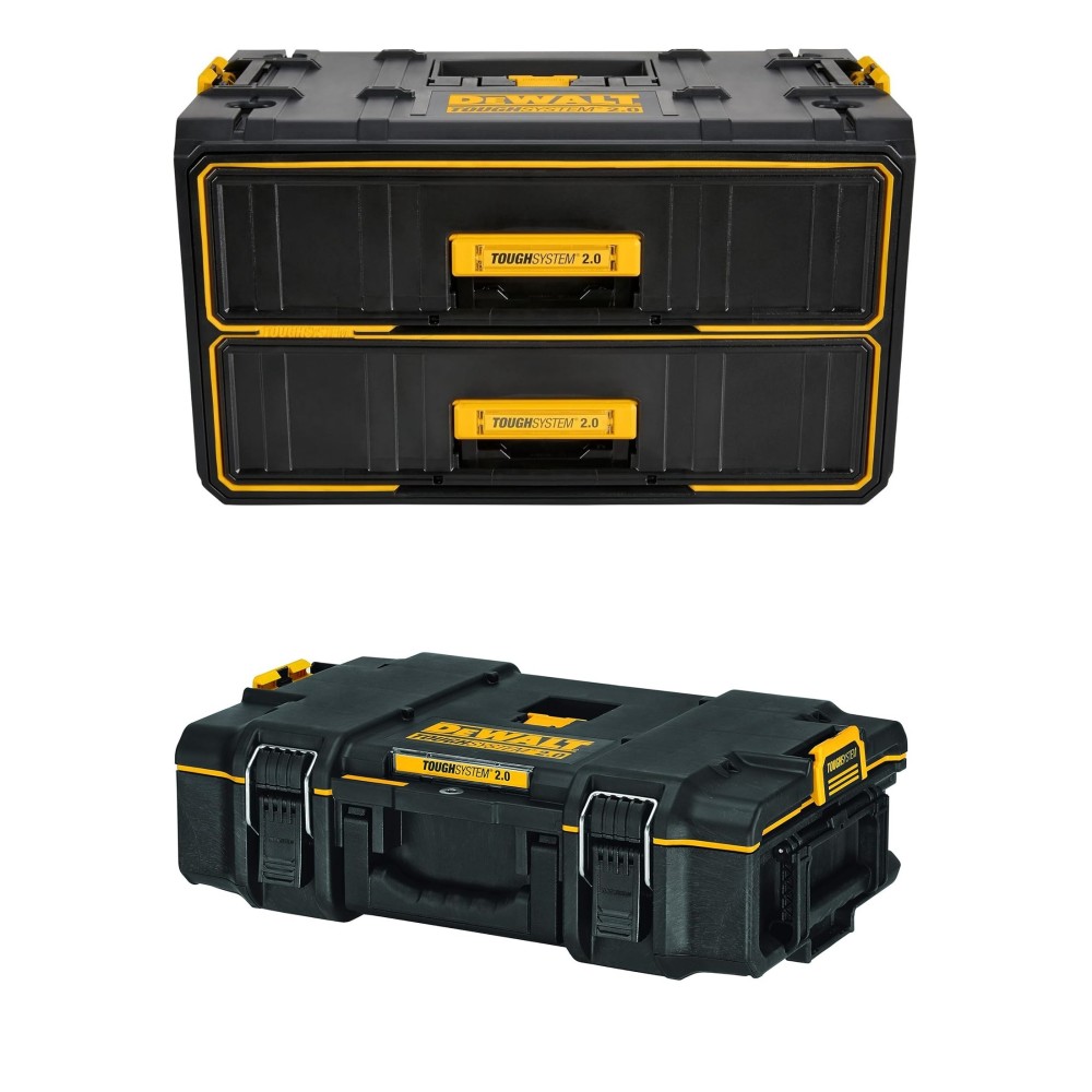 DEWALT Toughsystem 2.0 22 Pound 2-Drawer Unit, 110 Pound