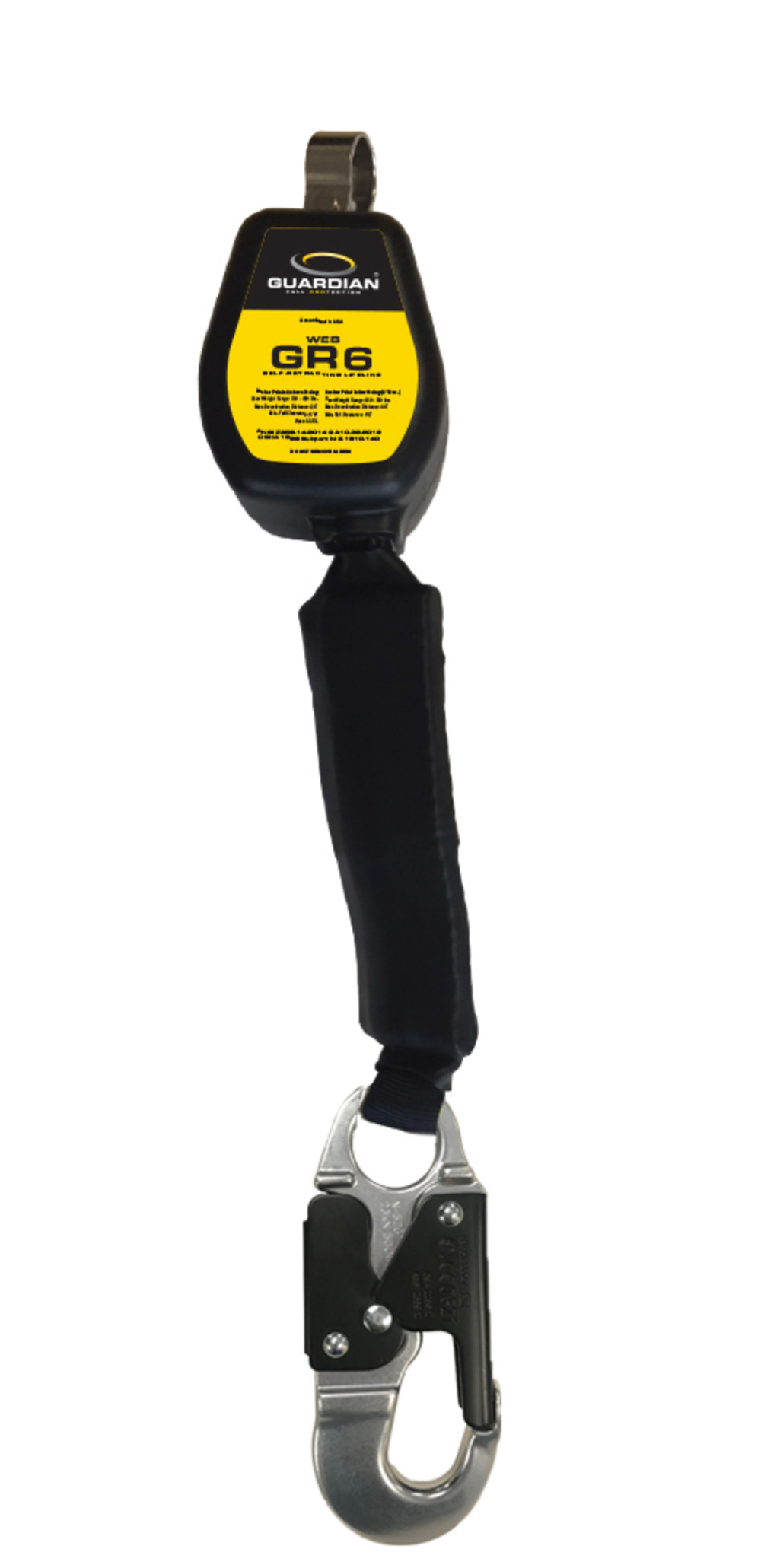 Guardian Fall Protection GR6 Web SRL Aluminum Snap Hook - 32002Q - By Brand  sku 32002Q