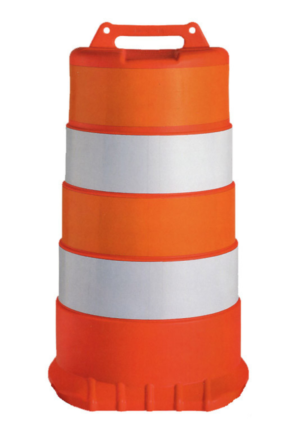 

Vizcon High Density Channelizer Drum with 4 In. Engineer Grade Reflective Sheeting