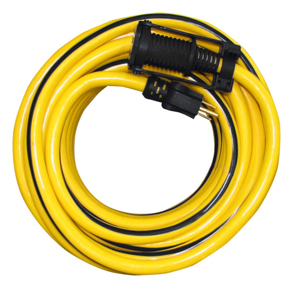 Voltec 100-ft 15-Amp 300-Volt 10-Gauge Yellow Outdoor Extension Cord