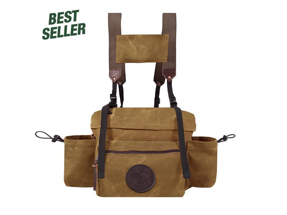 Duluth Pack 12 Liter Capacity Wax Khaki Canvas All Day Lumbar Pack B