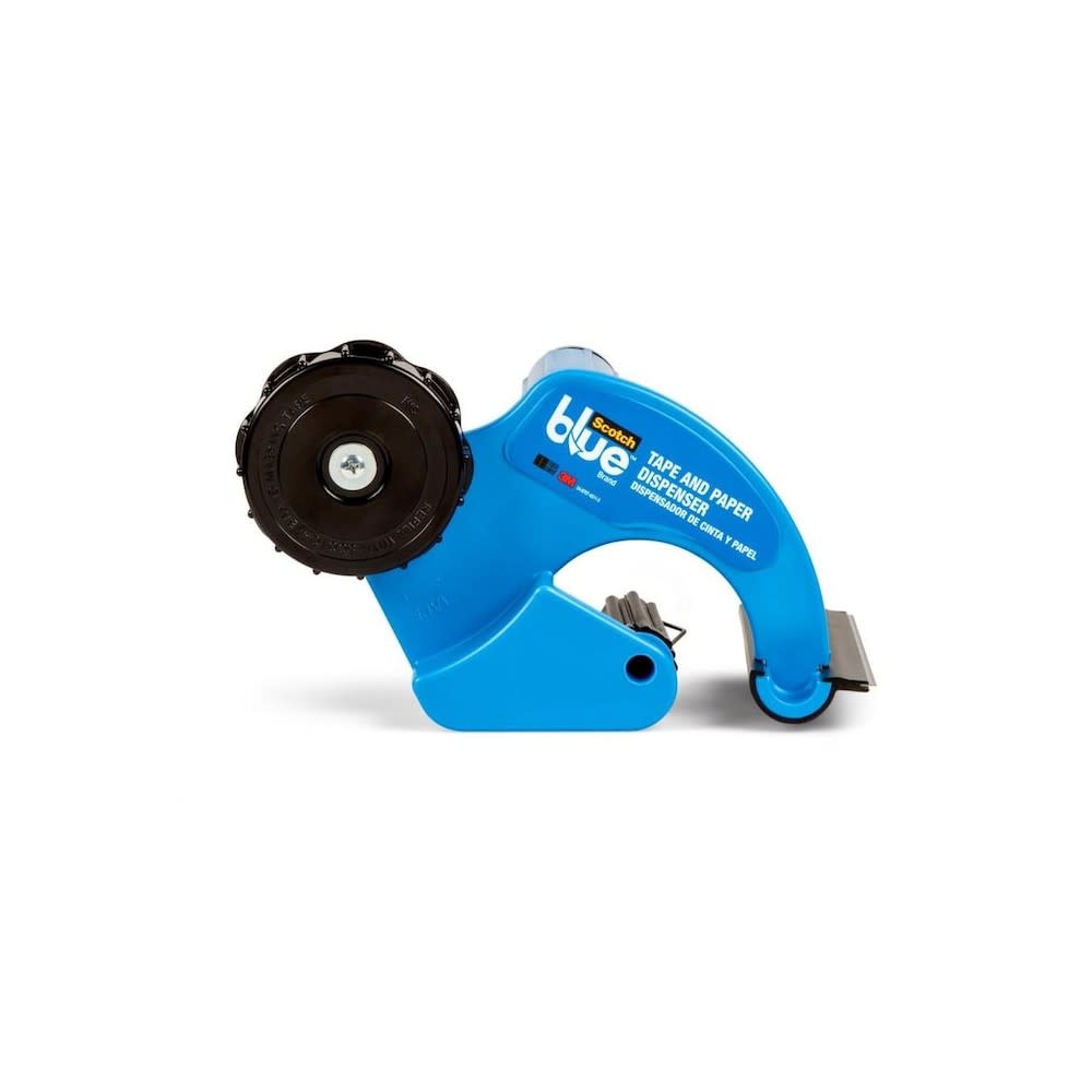 3M ScotchBlue Blade Masking Tape Blue & Black & Paper Dispenser