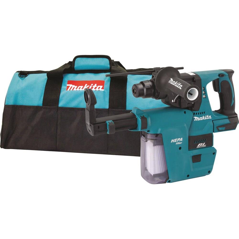 

Makita 18V LXT 1" Rotary Hammer with HEPA Vacuum Attachment Bare Tool