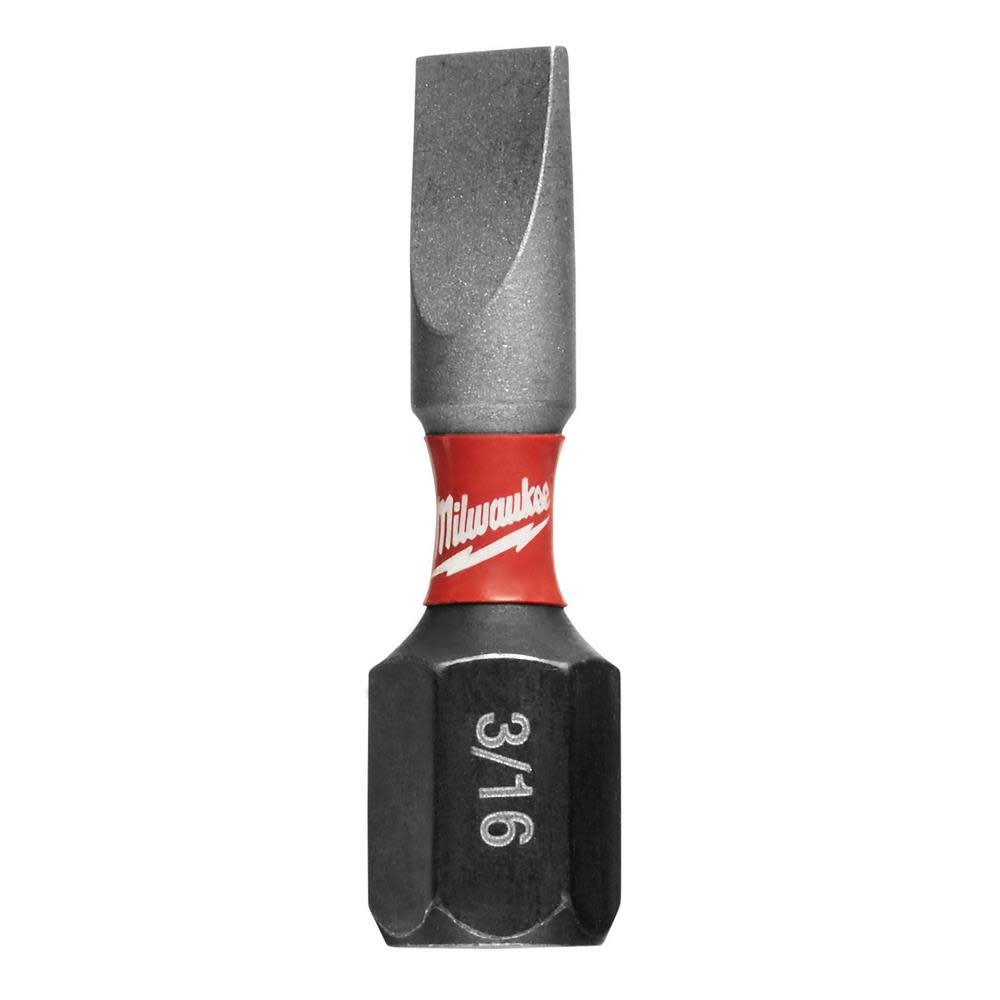 

Milwaukee SHOCKWAVE 2-Piece Impact Slotted 3/16 in. Insert Bits