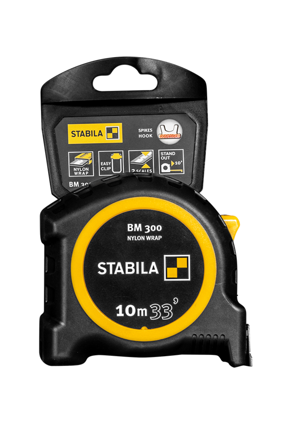 Tape Measure BM 300 33 Feet CM + Inch - 30633 - By Brand  sku 30633