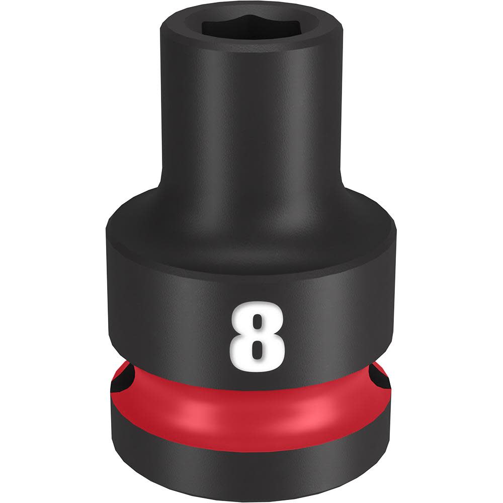 

Milwaukee Impact Socket 1/2" Drive 8mm Standard 6 Point