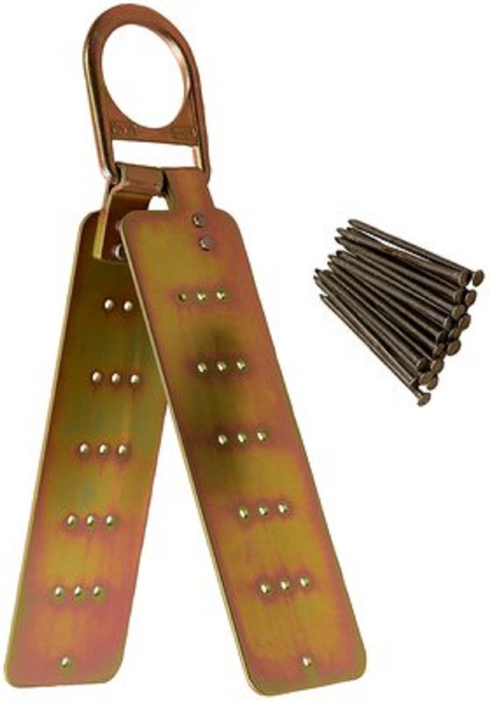 

DBI Sala Reusable Hinged Roof Anchor for Sloped or Flat Wood and Metal Decking Roofs