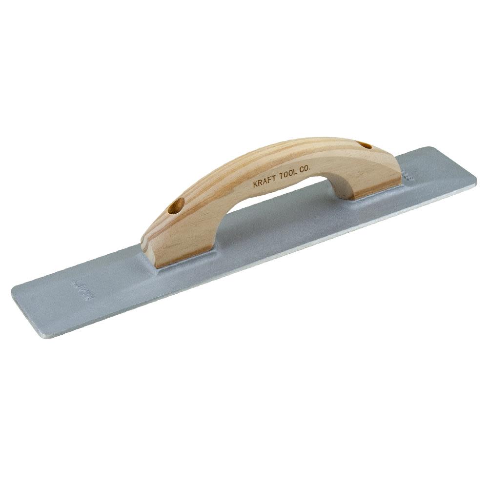 

16 In. x 3-1/4 In. Sand Cast Magnesium Hand Float with Wood Handle