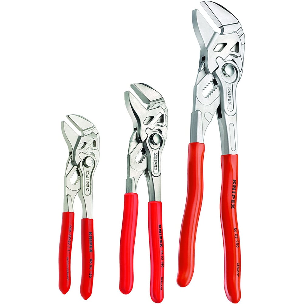 Knipex Pliers Wrench Set 3pc 9K 00 80 45 US - Acme Tools