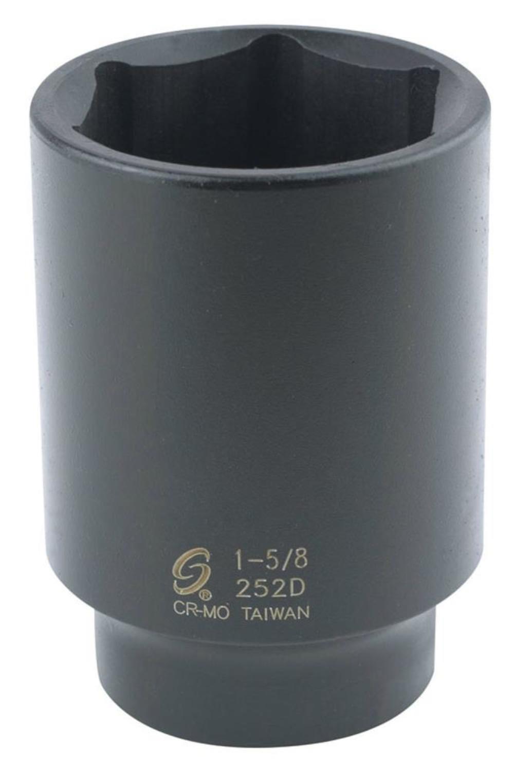 Sunex 1/2 In. Drive 1-5/8 In. Deep Impact Socket 252D - Acme Tools