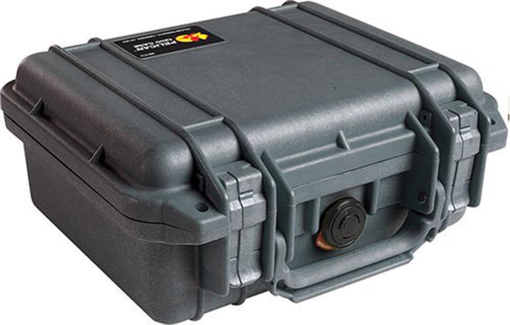 

Pelican 1200 Black Hard Case 9.25In x 7.12In x 4.12In ID