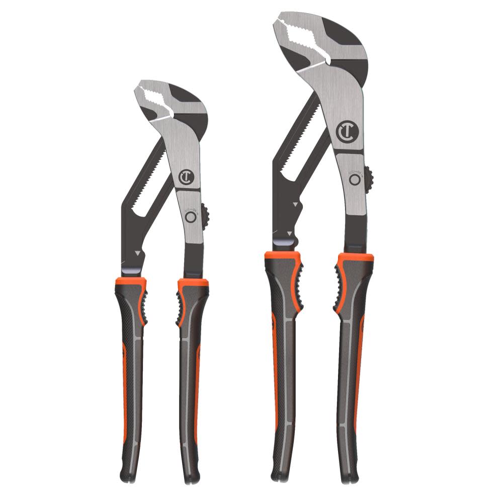 Crescent Z2 AutoBite Tongue and Groove Plier Set 2pc RTABCGSET2 Acme