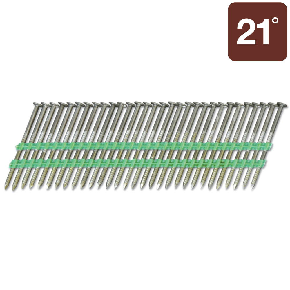 

Metabo HPT 2 3/8" Full Round Head Bright Basic Nails 5000qty