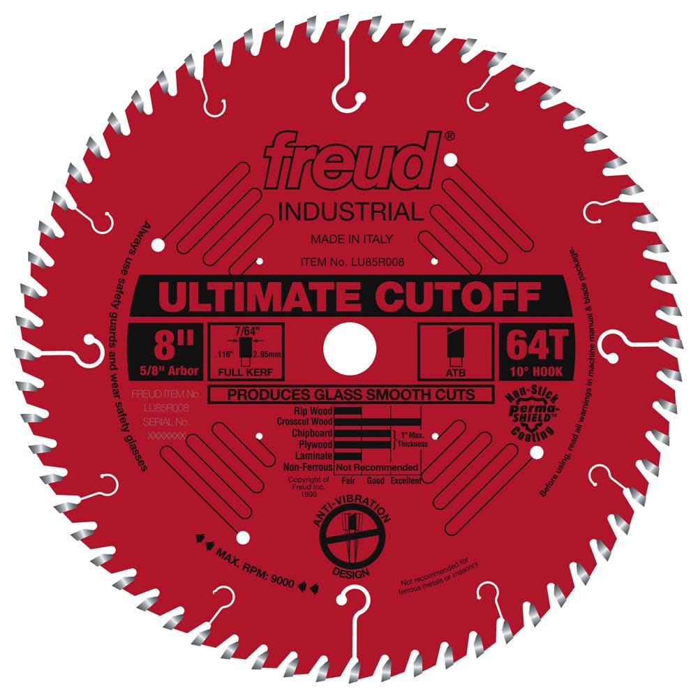 

Freud 8" Ultimate Cut-Off Blade with Perma-SHIELD Coating