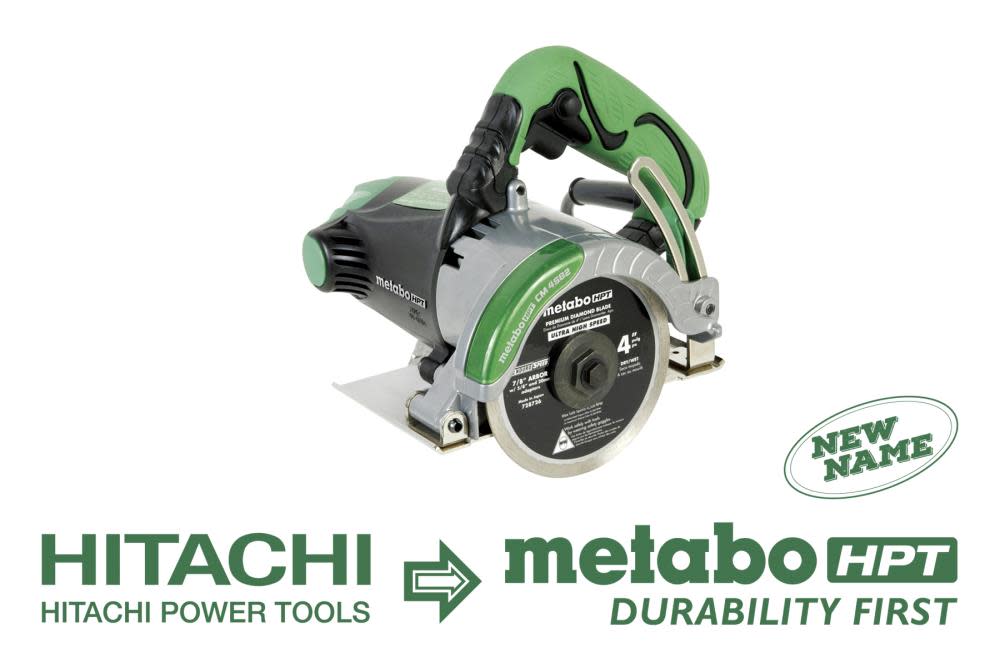 

Metabo HPT 4" Dry Cut Masonry Saw 11.6 Amp