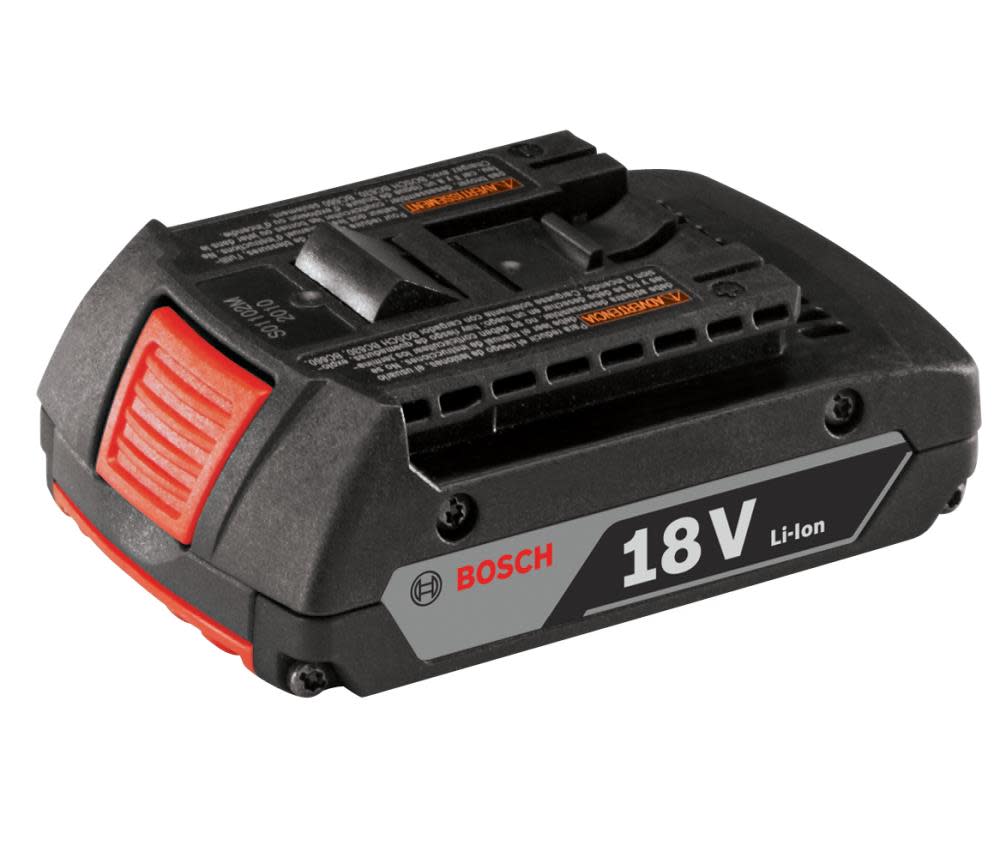 

Bosch 18 V Lithium-Ion 2.0 Ah SlimPack Battery