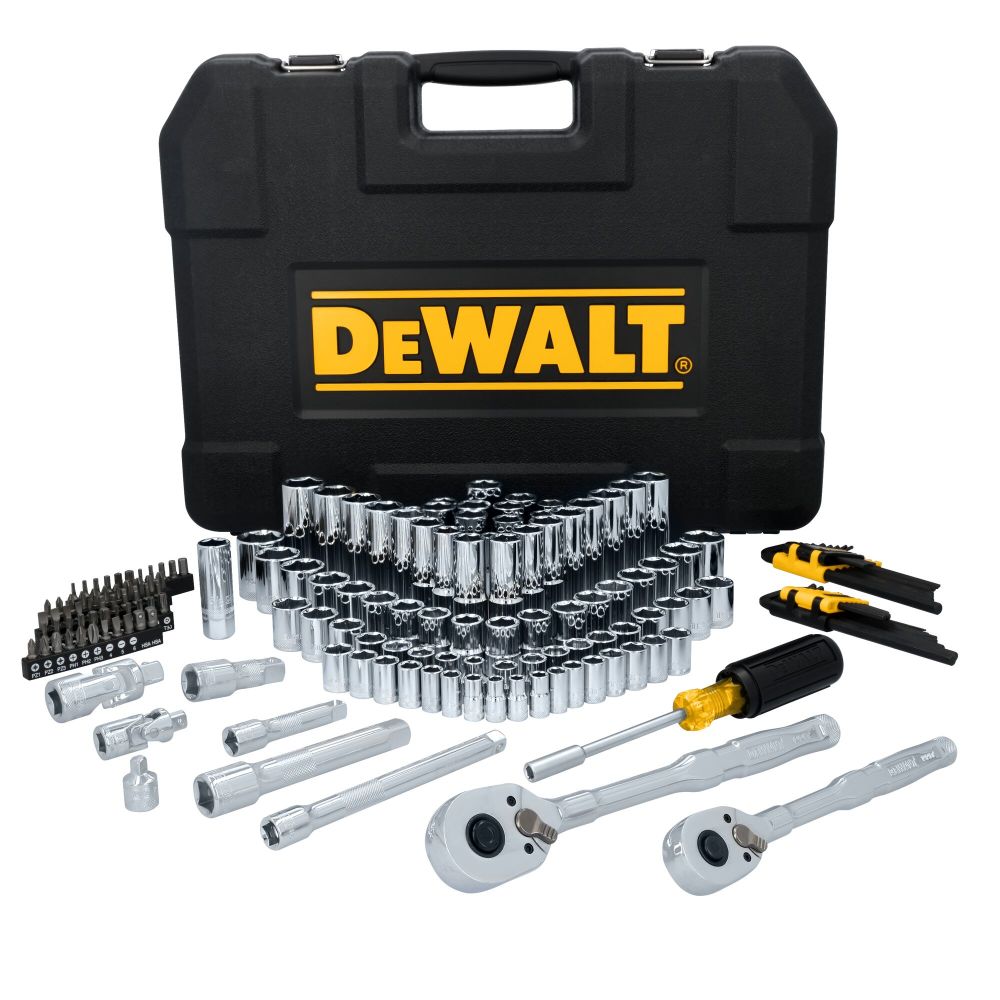DEWALT TOUGHSERIES 182 Piece 3 Drive Mechanics Tool Set DWMT45404 Acme Tools