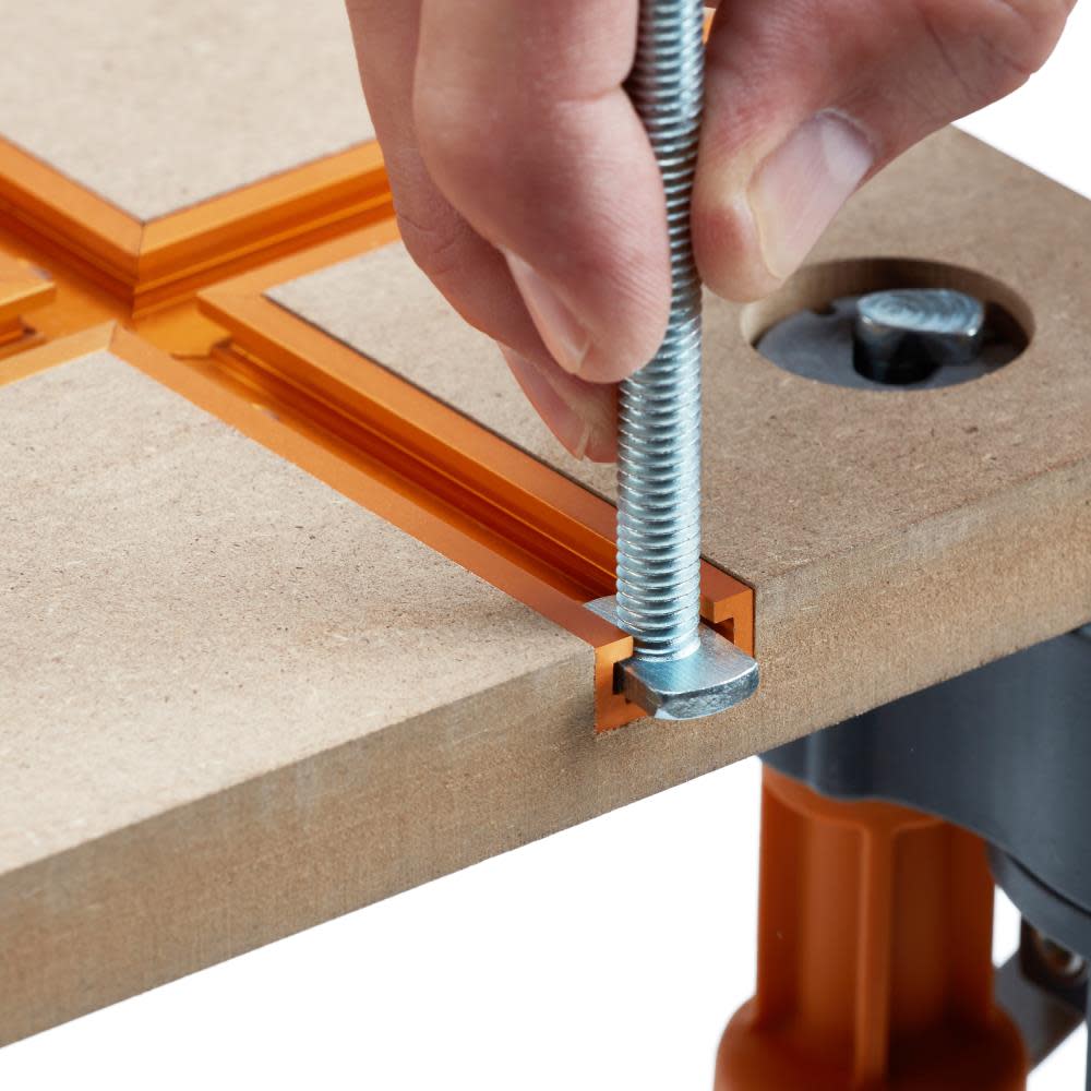 AP STUDIO - tomototoro Bora Portamate Centipede 2 x 4ft T-Track Table Top , 3/4in