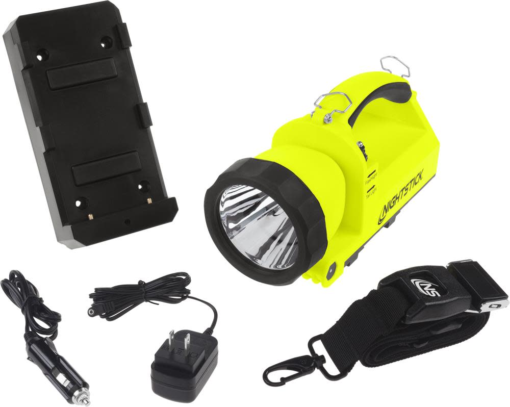 

Nightstick Intrinsically Safe Dual-Light Lantern with Pivoting Head Rechargeable