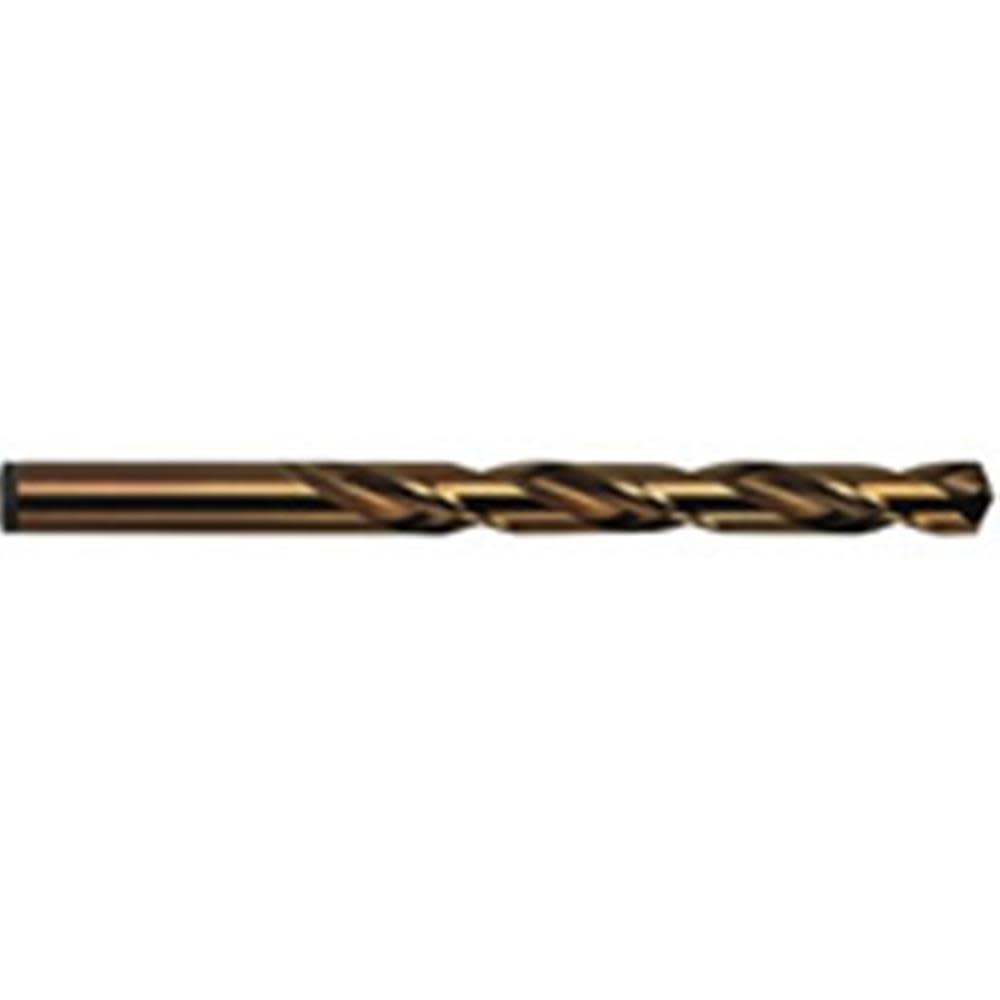 135-Degree Split Point Pack of 6 11/32 Drill Diameter Cobalt Straight Shank Cle-Line C23363 Cobalt Heavy Duty Jobber Length Drill Gold Oxide Finish
