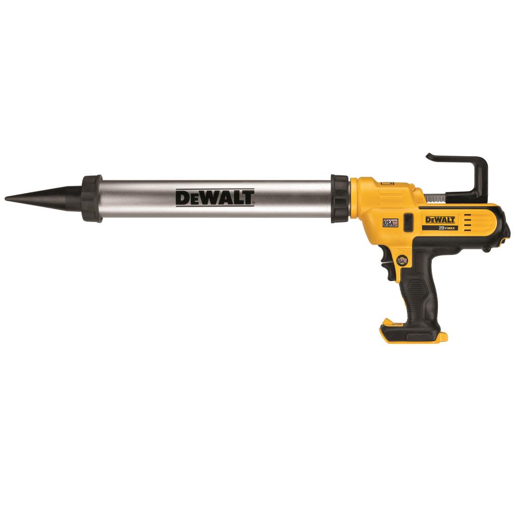 

DEWALT 20 V MAX 300 to 600 mL Sausage Pack Adhesive Gun (Tool Only)