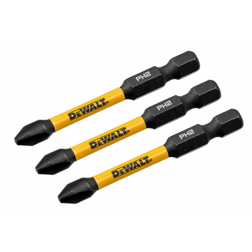 超人気の雑貨店 Pack 3 Flextorq #2 Phillips 2.25In DEWALT DWAF2PH2IR3 Acme - 洋楽