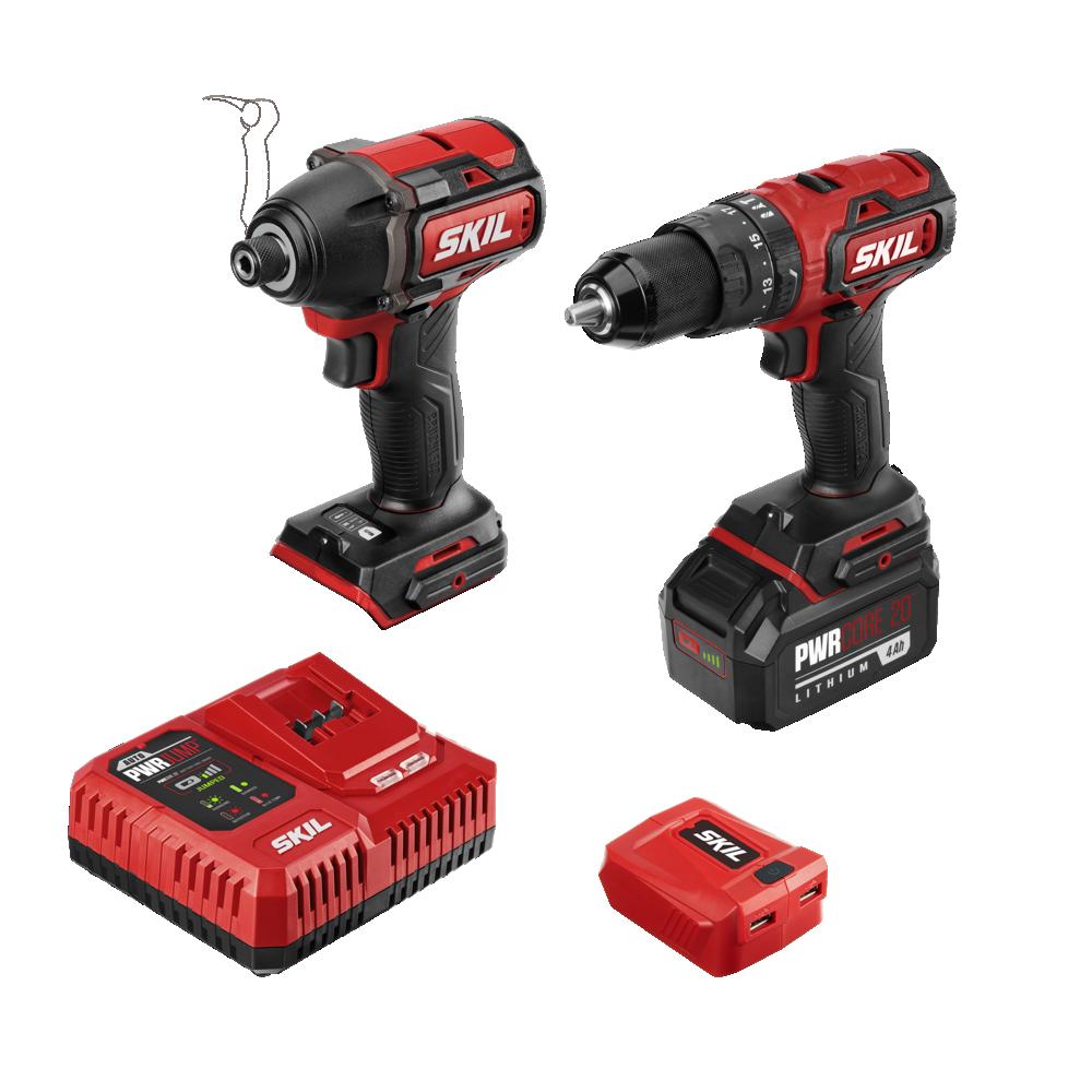 Skil cordless drill battery outlet