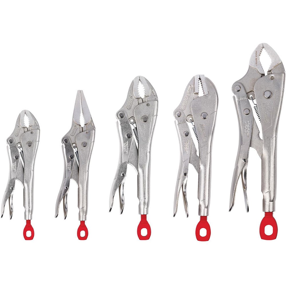 Milwaukee 5Pc TORQUE LOCK Locking Pliers Kit 48-22-3695 - Acme Tools