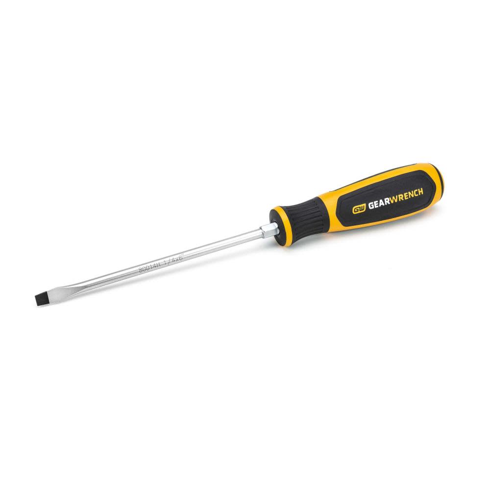

1/4" x 6" Slotted Dual Material Screwdriver