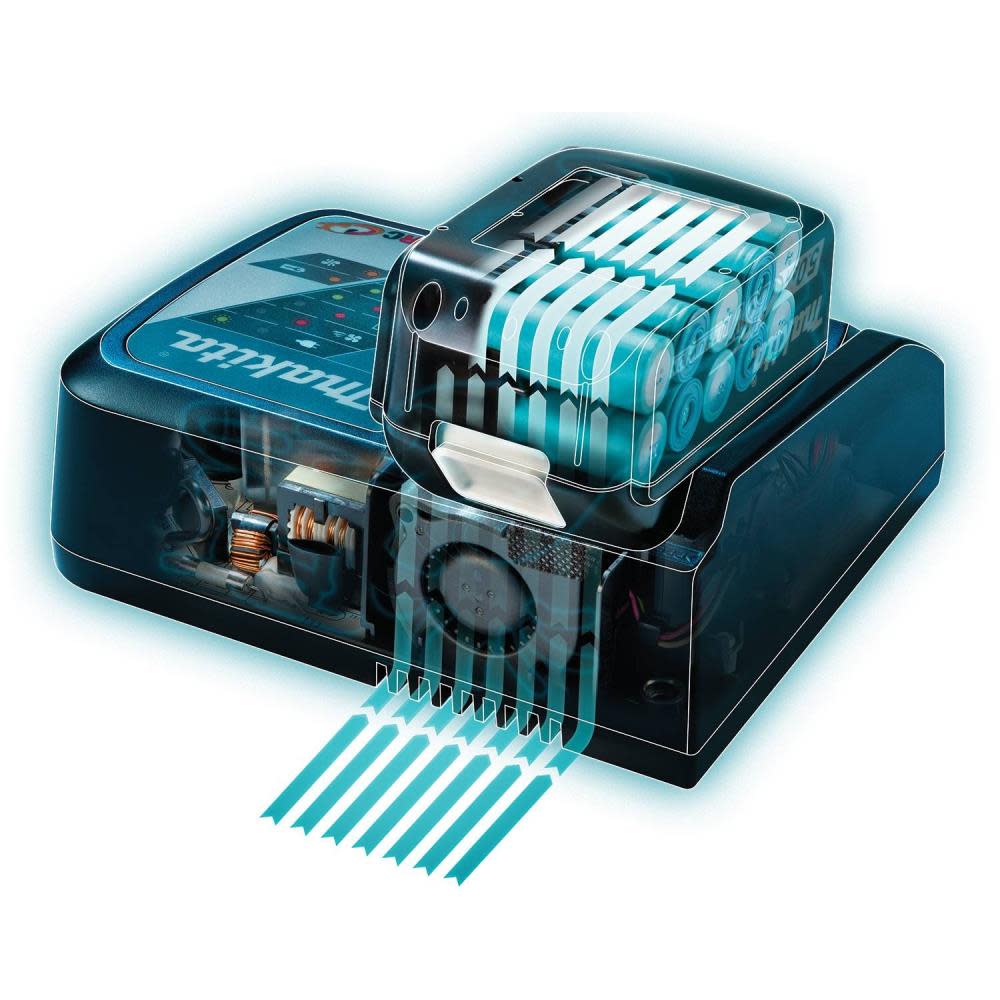 Makita 18V LXT 4.0Ah Lithium Ion Battery and Rapid Optimum Charger Starter Pack BL1840BDC2 Acme Tools