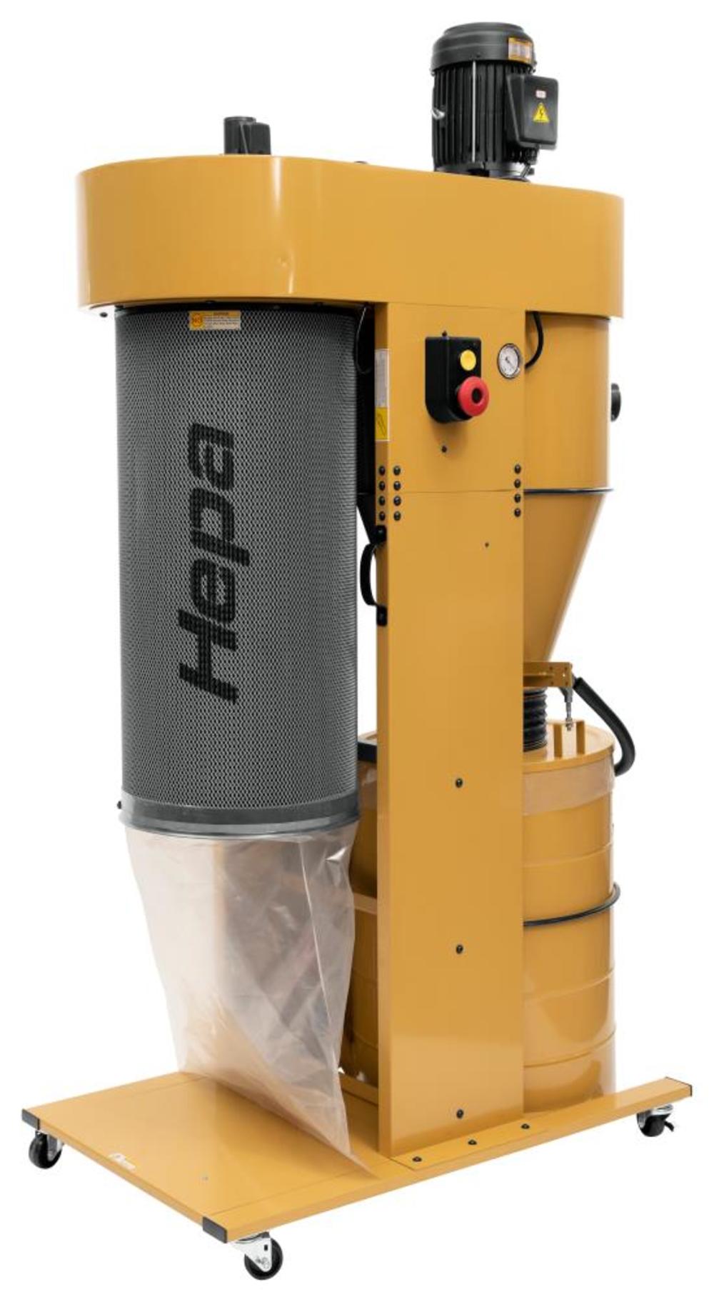 

Powermatic 2205 Cyclonic Dust Collector with HEPA Filter 5hp