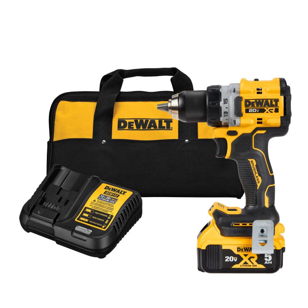 

DEWALT 20V MAX* XR Brushless Cordless 1/2 in. Drill/Driver Kit