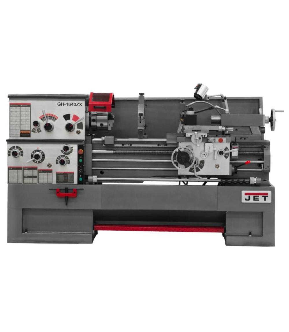

JET GH-1640ZX Large Spindle Bore Precision Lathe