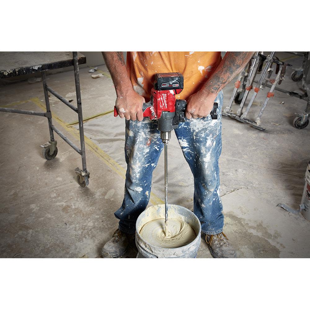 Milwaukee mud mixer torque top