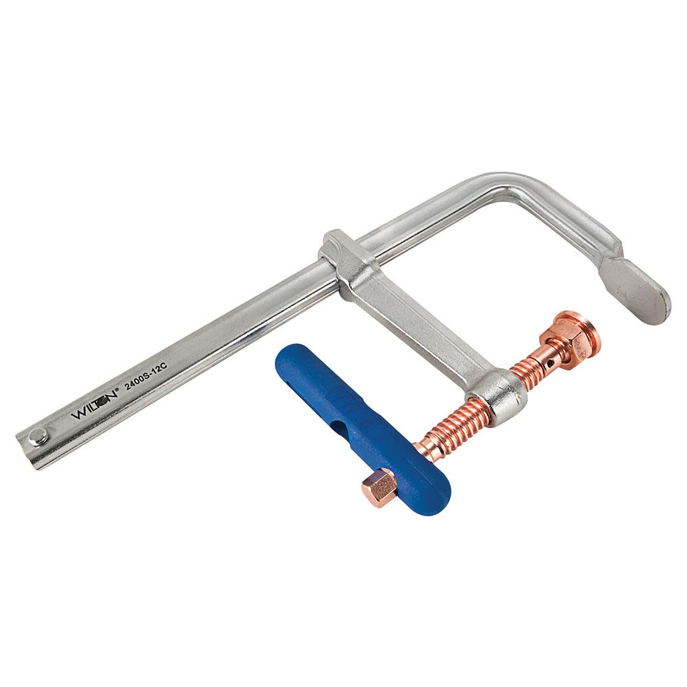 

Wilton 12 In. Regular Duty F-Clamp Copper