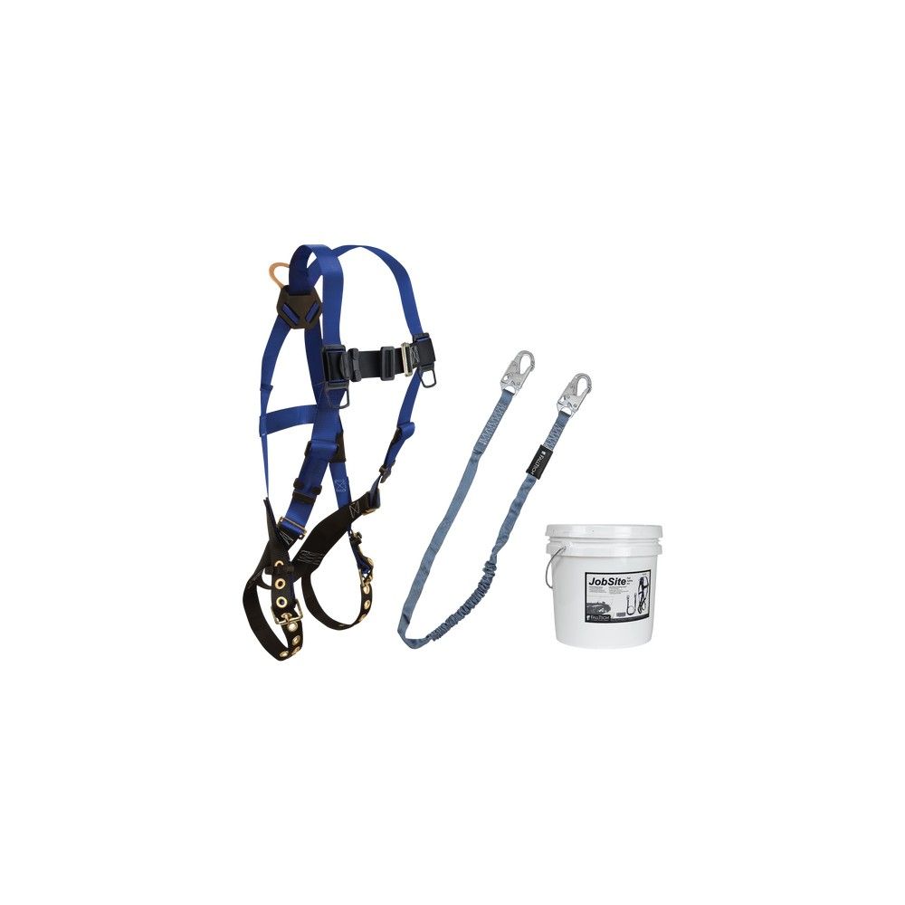 Falltech 2 Gallon 2-Piece Harness & Lanyard Mini Bucket User Kit 9505Z ...