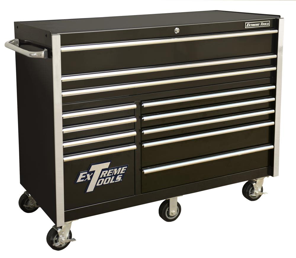 

Extreme Tools 55 In. 12-Drawer Roller Cabinet - Black