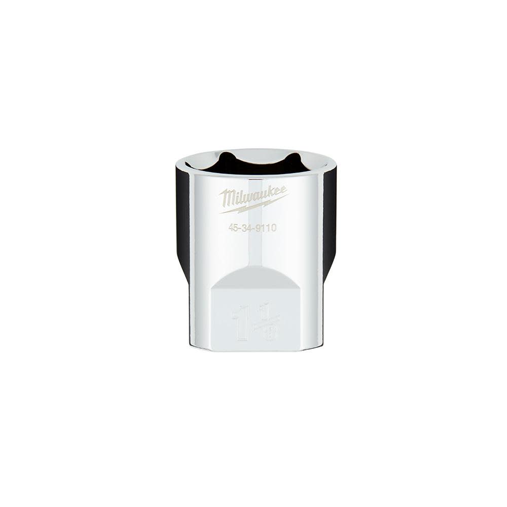 

Milwaukee 1/2 in. Drive 1-1/8 in. SAE 6-Point Socket with FOUR FLAT Sides