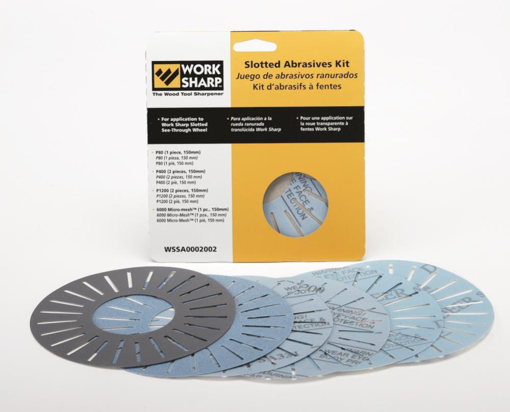 

Work Sharp Edge-Vision Slotted Abrasives Kit for WS3000