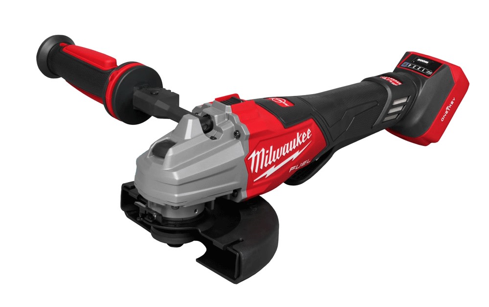 Milwaukee M18 FUEL 4 1/2 Inch - 6 Inch Dual Trigger Braking Grinder Paddle Switch with ONE KEY (Bare Tool)
