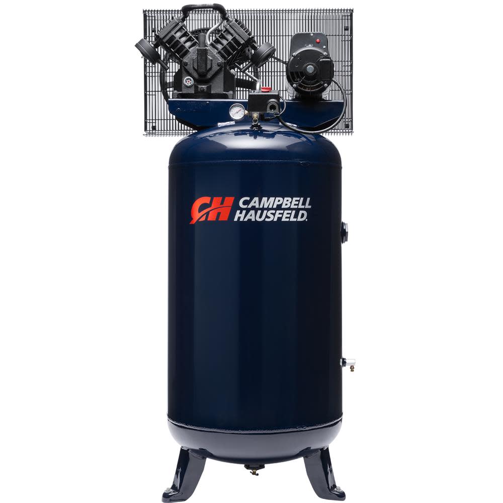 

Campbell Hausfeld 80 Gallon 5 HP 16.1 CFM Vertical Stationary Air Compressor