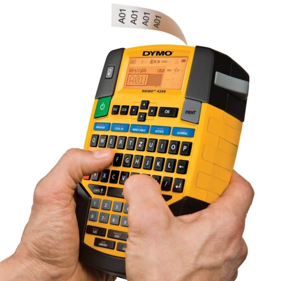 Rhino 4200 Industrial Label Maker